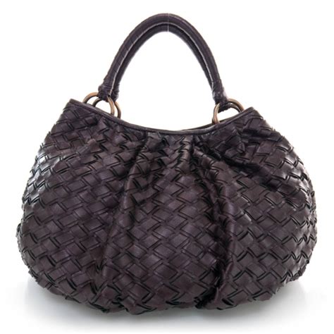 miu miu intreccio|MIU MIU Leather Intreccio Woven Tote Ribes.